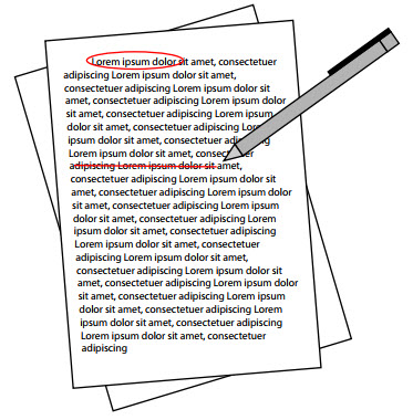 Technical Writing Icon (Adobe Illustrator)
